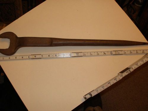 Large spud wrench - 22 1/2 in. long - size 1 11/16 for sale
