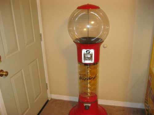 Gumball Spiral Machine/Red