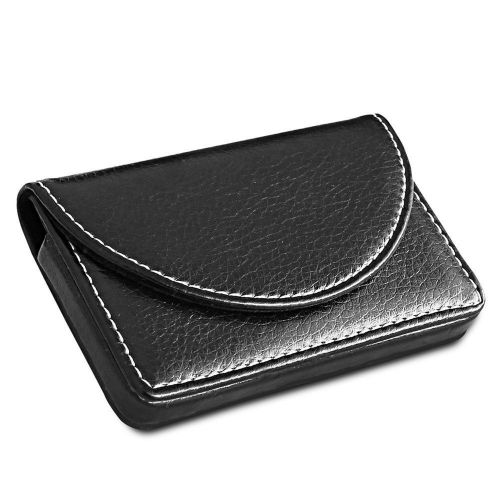 KINGFOM PU Leather Business Name Card Case Wallet Holder with Magnetic Shut (...