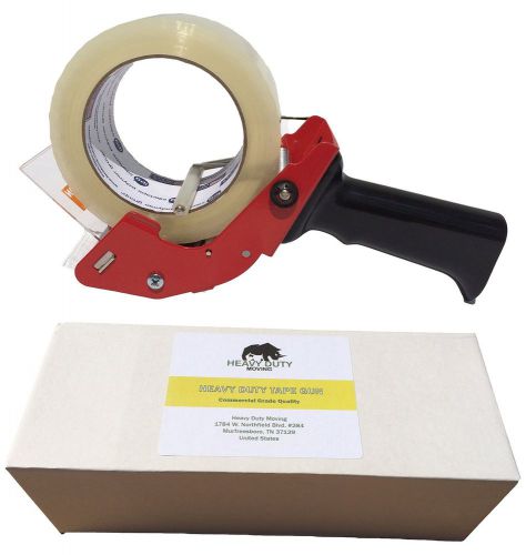Heavy Duty Packing Tape Dispenser - Tape Gun for Moving Packaging and Shippin...
