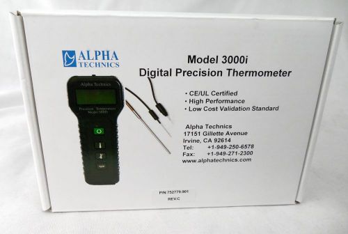 Alpha Technics 3000i Digital Precision Thermometer NEW