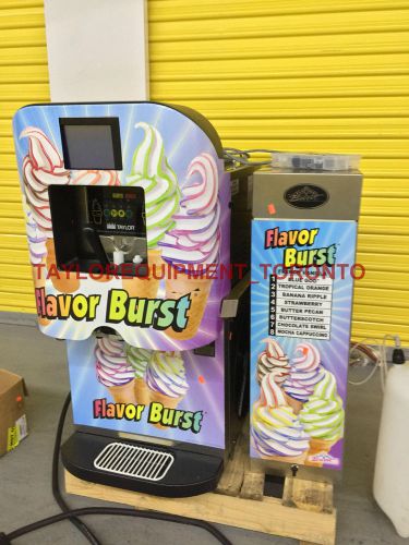 2015 Taylor FLAVOR BURST soft serve Ice Cream yogurt Machine 1 Phase C707-27
