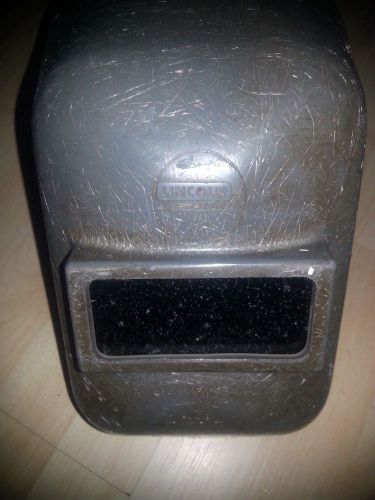 Vintage lincoln welding helmet fiberglass display, costume or use to weld for sale