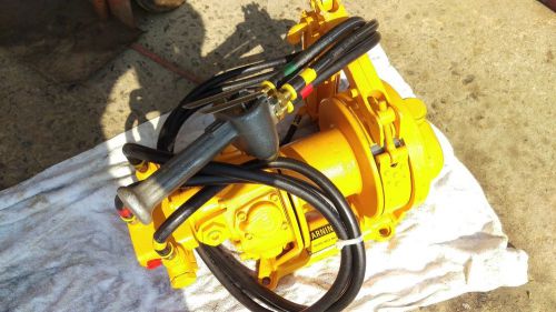 Ingersoll rand bu7a air winch airtugger load certificate warranty remote control for sale