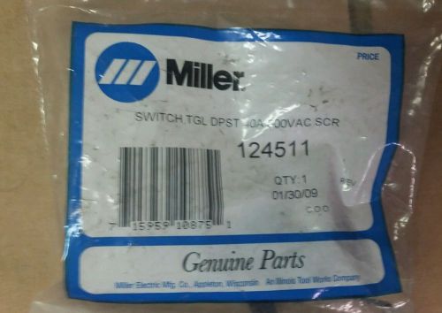 Miller electric toggle switch 124511