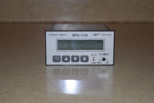 TOKYO KEISO ULTRASONIC FLOWMETER MODEL SFC-710