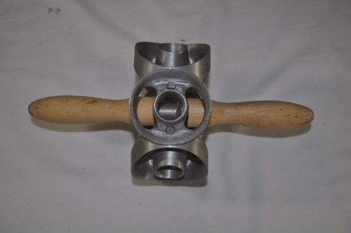 HOUPT Revolving Donut Cutter 2 3/4 Inch Wooden Handles