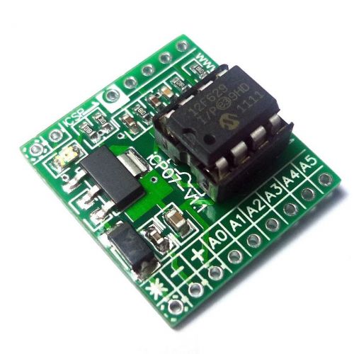Bid! iCP07 iBoard Tiny (Microchip 8pin PIC12F1840 IO Board)