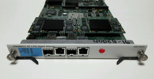 Spirent SmartBits LAN-3320A SmartMetrics XD2-Port GigabitEthernet, Not working
