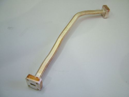 WR28 Flexible Waveguide 26.5 - 40GHz Low Loss Silver Coated 286602611