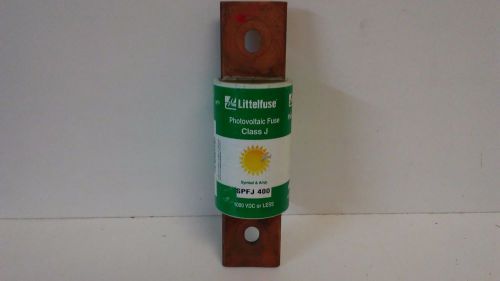 GUARANTEED! LITTELFUSE 1000VDC 400A PHOTOVOLTAIC FUSE SPFJ-400