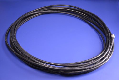 46&#039; Times Microwave Systems N-Type Adapter Coaxial Cable LMR-400-FR 10AWG CATVR