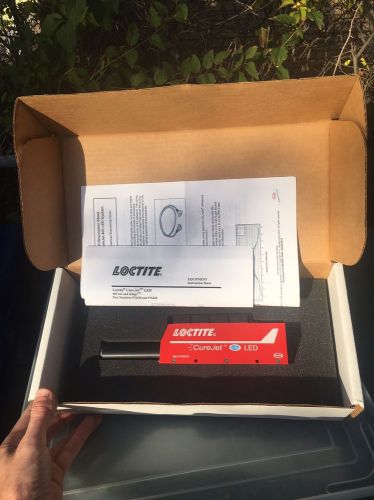 Loctite single cure jet controller 1364033 with 405 led gun &amp; foot pedal curejet for sale