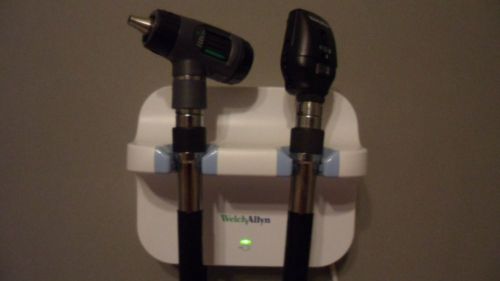 Welch Allyn 777  Wall Set Macroview Otoscope Ophthalmoscope