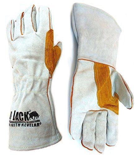 Better Grip Leather Welding Gloves with Premium Kevlar Stitching, Gunn-Cut