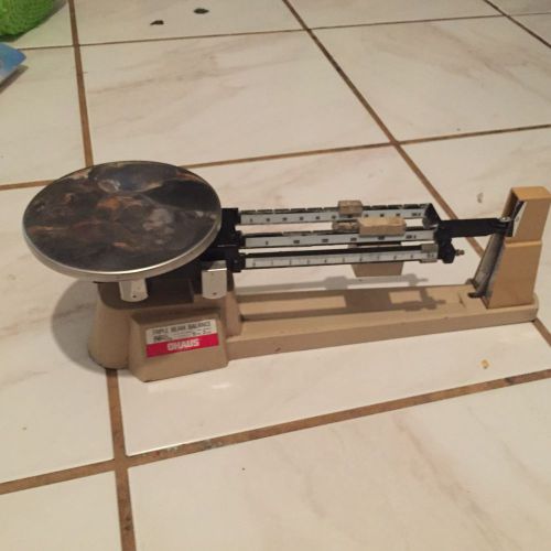 OHaus Triple Beam Balance Scale