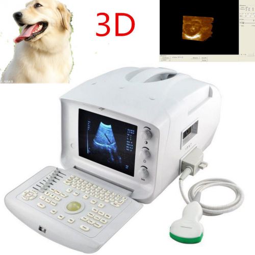 10&#039;&#039; 3D Veterinary Vet Digital Ultrasound Machine Scanner 3.5mhz Convex Probe CE
