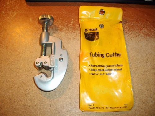 ORIGINAL FULLER No. 4 TUBING CUTTER 1/8&#034; TO 1&#034;