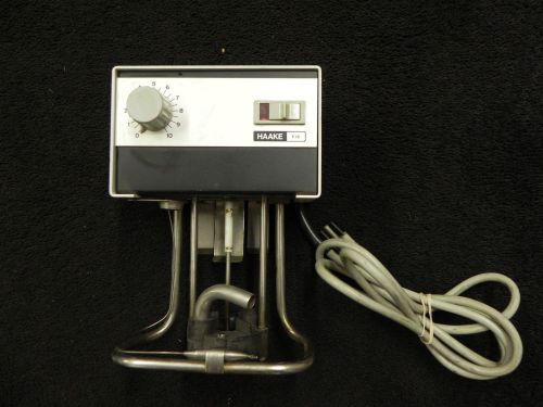 Haake type e12  heated water bath circulator recirculating. e 12. mixer. used. for sale