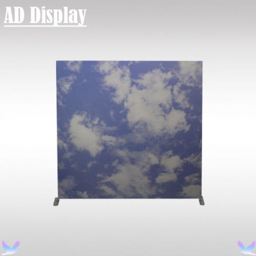 8ft*8ft Premium Exhibition Display Wall Stand With Single Side Printed Banner