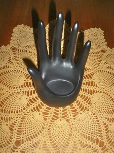 Hand Shaped Jewelry Display --Black