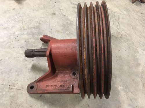 Pulley, bearing housing, &amp; shaft assy for john deere/new holland/kuhn disc mower for sale