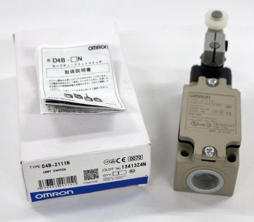 Omron D4B-2111N Limit Switch - New