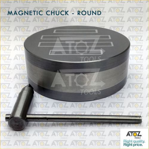 RMC-6.5 ATOZ 6 1/2&#034; 165mm Permanent Round Magnetic Chuck High Power OEM