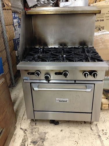 Garland 6 Burner 36&#034; Oven