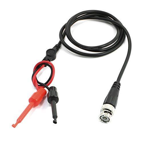 uxcell? 1.1M 3.6ft BNC Male Plug to Q9 Test Hook Clip Probe Lead Cable