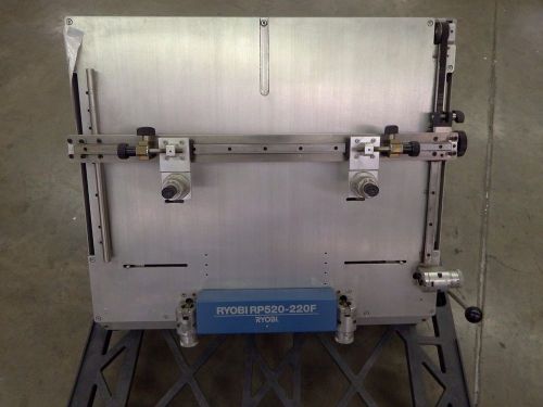 Used ryobi rp520-220f offset plate punch 3 hole ryobi 3304/3302 series for sale