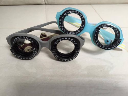 Two Trial lens frames for children Made in Italy