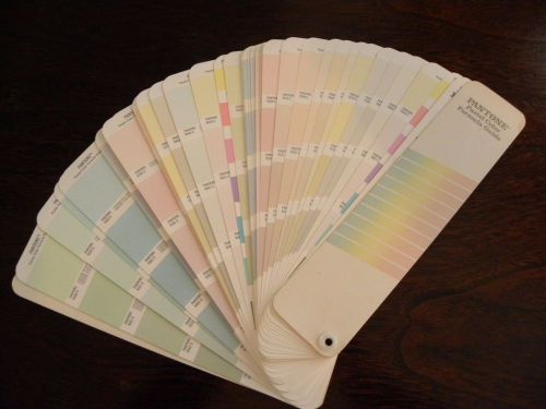 Pantone PMS Pastel Color Ink Formula Guide