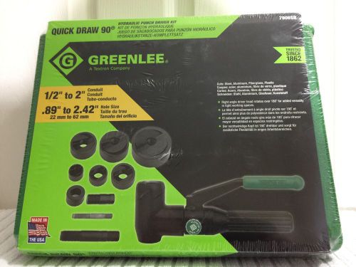 GREENLEE - 7906SB QUICK DRAW 90, Hydraulic Punch Driver Kit,  **NEW**