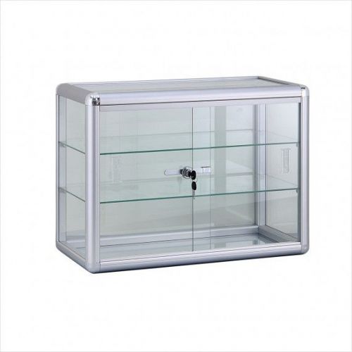 COUNTER TOP DISPLAY CASE COMES WITH LOCK AND TWO SHELVES BRAND NEW!!!!