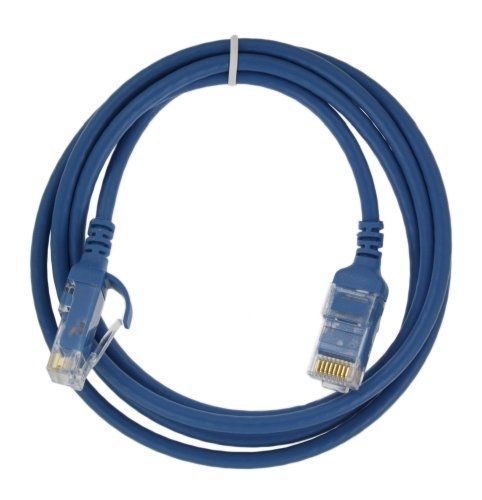 Leviton 6HHOM-4L Ultra High Flex Home 6 Patch Cable, 4-Foot, Blue