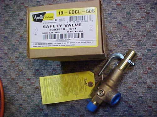 Apollo Valve Steam 1/2&#034; NPT Amsco Steris Model: 19EDCL50S 