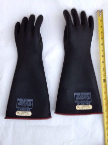 New salisbury hi-voltage safety gloves,size-xl,17&#034; long,1-pair:7500v,$140 list for sale