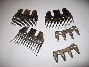 5 Oster blades Sheep Cow Horse goat lot for clippers large animal