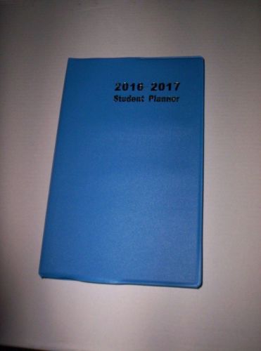 2016-2017 Student Planner~ School Year Calendar~ Planner Vinyl - BLUE