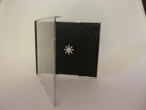 50 Standard plastic CD / DVD / CD ROM Jewel Cases