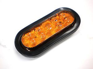 MAXXIMA M63320Y OVAL AMBER PARK FRONT REAR TURN SURFACE MOUNT