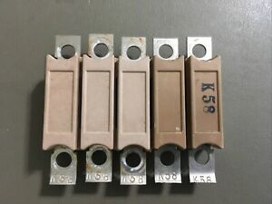 Lot Of 5 Furnas K58 Thermal Unit Overload Heater Heat Coil, Used