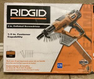 RIDGID R6791 3 in. Drywall and Deck Collated Screwdriver