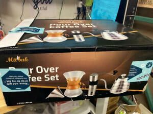 MITBAK Pour Over Coffee Maker Set | Kit Includes 40 OZ Gooseneck Kettle with