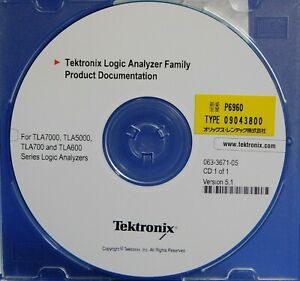 Tek 063-3671-05 Logic Analyzer Product Documentation TLA7000 TLA5000 TLA700