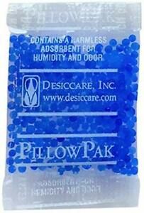INTERTECK PACKAGING 0.5 Gram Silica Gel Packets - Blue to Pink Rechargeable D...