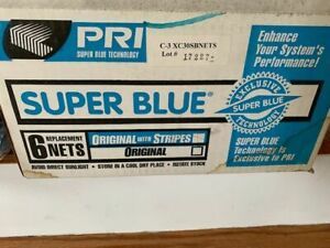 Super Blue Nets Fits Presses 49-50&#034; XC30SBNETS 10 Nets Free Shipping