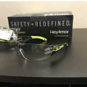 Safety Glasses Hex Armor MX200 Anti Fog TruShield 2F . New  10 Pair
