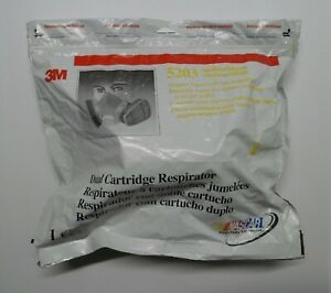 3M 5203 Dual Cartridge Respirator Organic Vapor/Acid Gas Assembly Medium NASCAR